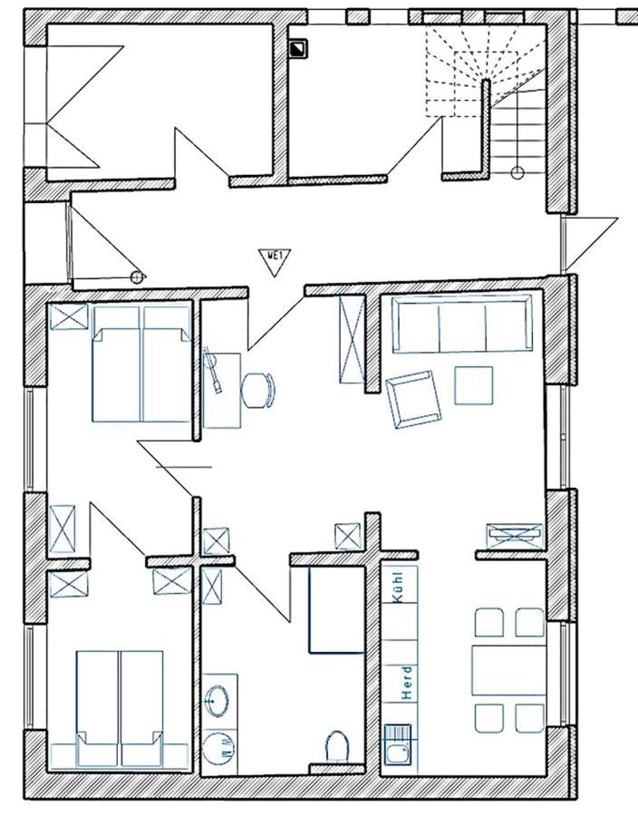 סלזוודל Stilvolle, Zentrale Ferienwohnung Bocksbruecke Mit Parkplatz מראה חיצוני תמונה